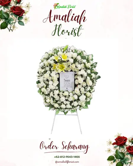 Krans Bunga Duka Singodutan
